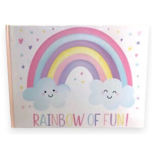ΒΙΒΛΙΟ ΕΥΧΩΝ ΜΕ ΟΥΡΑΝΙΟ ΤΟΞΟ RAINBOW OF FUN ΒΕΑ86 |