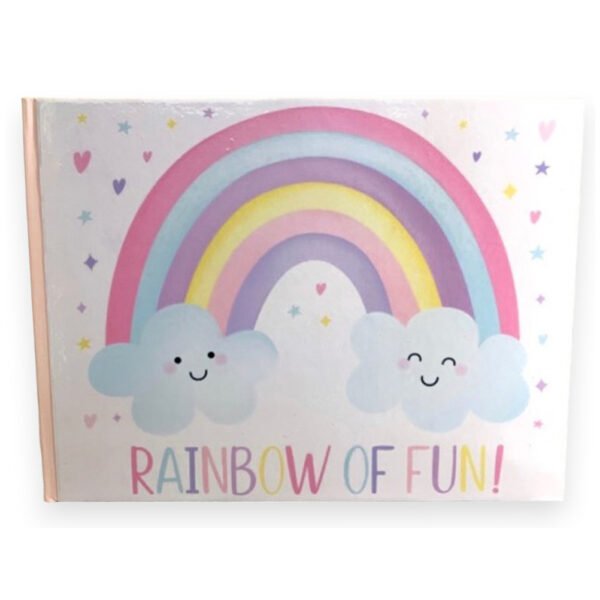 ΒΙΒΛΙΟ ΕΥΧΩΝ ΜΕ ΟΥΡΑΝΙΟ ΤΟΞΟ RAINBOW OF FUN ΒΕΑ86 |