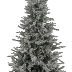 Χιονισμένο Χριστουγεννιάτικο Δέντρο Αχέροντας Με 350Led Θερμό Φωτισμό 8 Προγραμμάτων