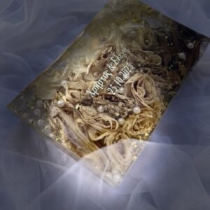 Ανθοδέσμη σε υγρό γυαλί ΟΡΘΟΓΩΝΙΟ